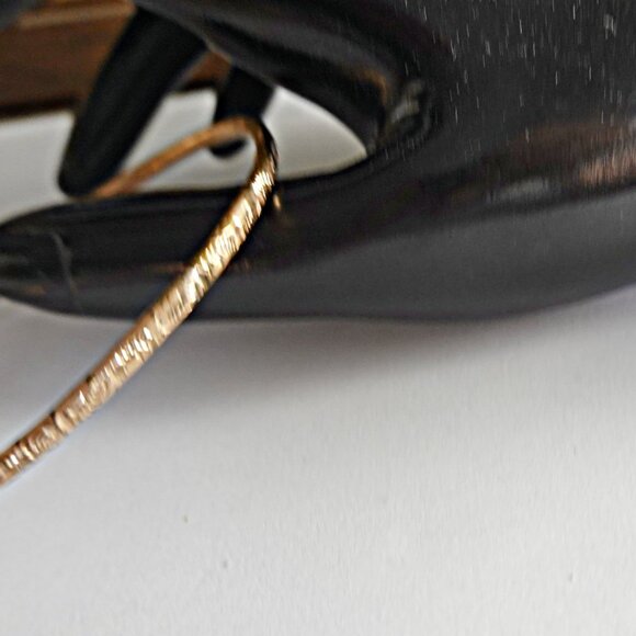 Victorian Antique Gold Filled Bangle - Picture 3 of 3